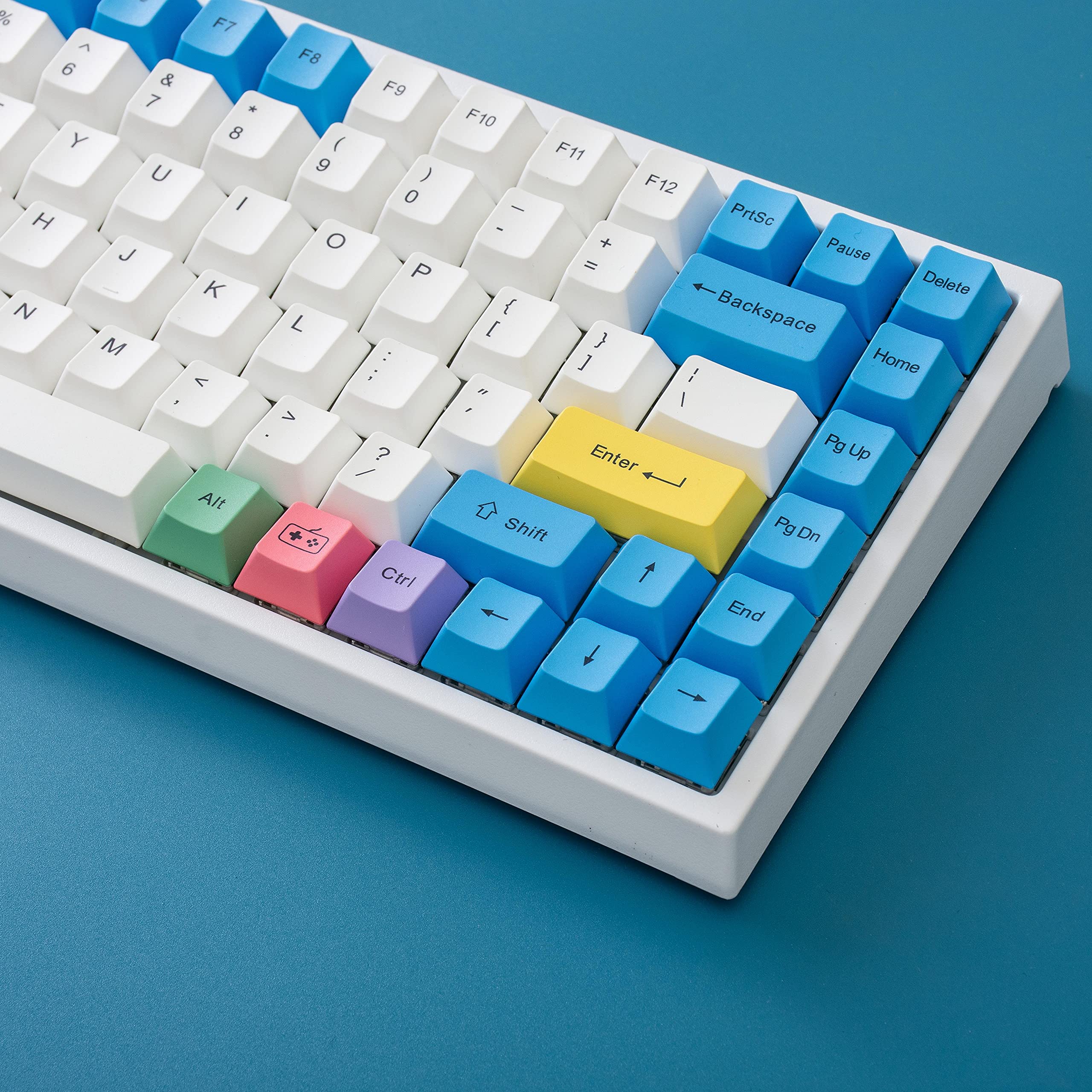 84 Keys Mua YUNZII KC84 84 Keys Hot Swappable Wired Mechanical Keyboard with ...