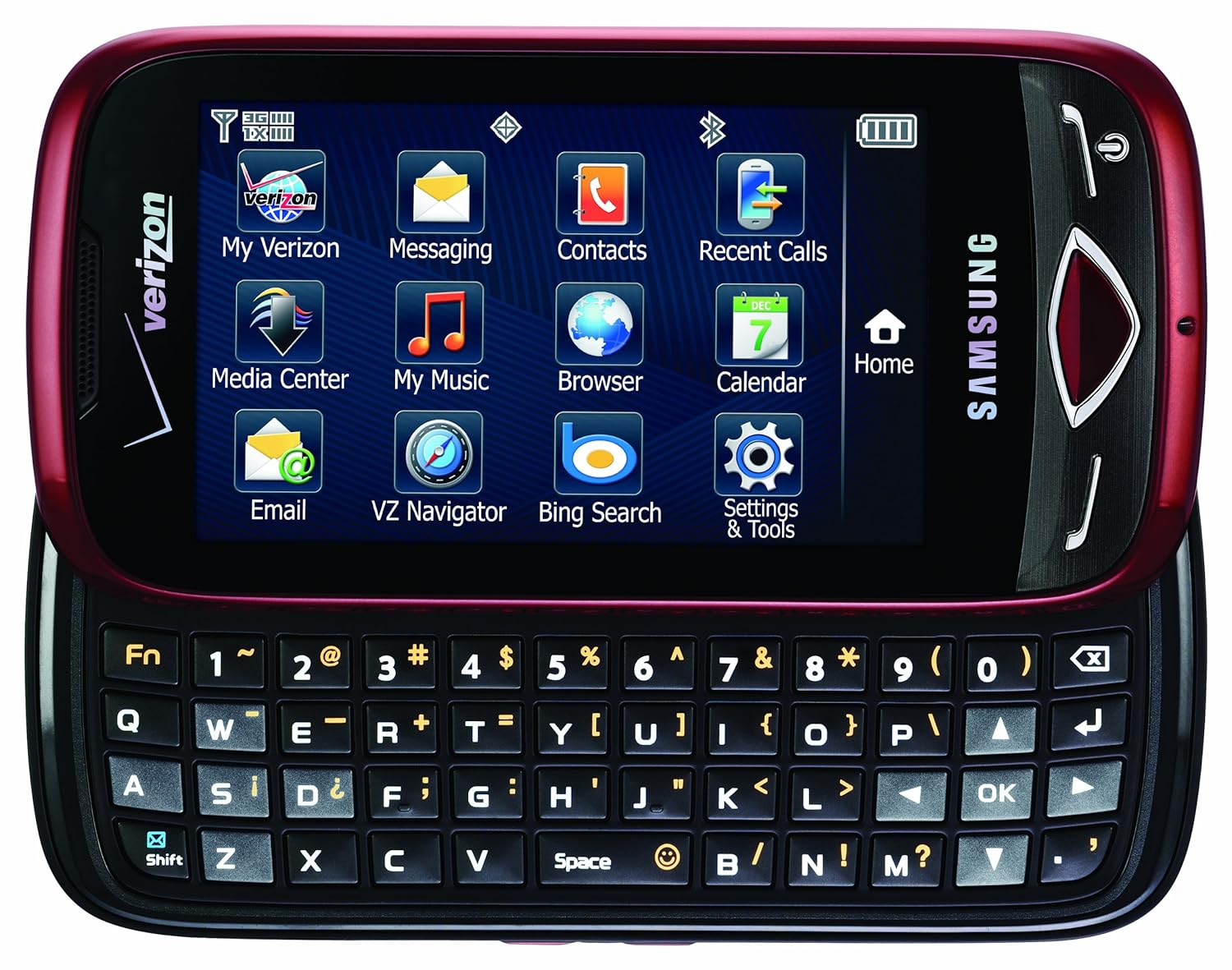 Amazon.com: Samsung Reality SCH-U820 Phone, City Red (Verizon Wireless):  Cell Phones & Accessories