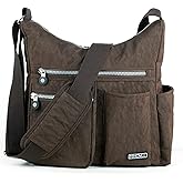 MHCNLL Crossbody Bag with Anti Theft RFID Pocket - Women Lightweight Water-Resistant Purse