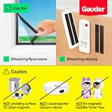 GAUDER A+B Magnetic Tape Self-Adhesive 1+1 m for Fly Screens view 2