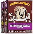 Manischewitz Extra Moist Marble Cake Mix 11.5oz (2 Pack), Kosher for Passover, Baking Pan Included!
