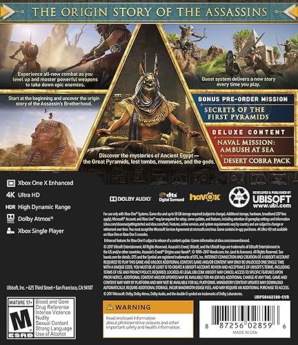 Assassin's Creed Origins Xbox One Deluxe Edition in Oman Whizz