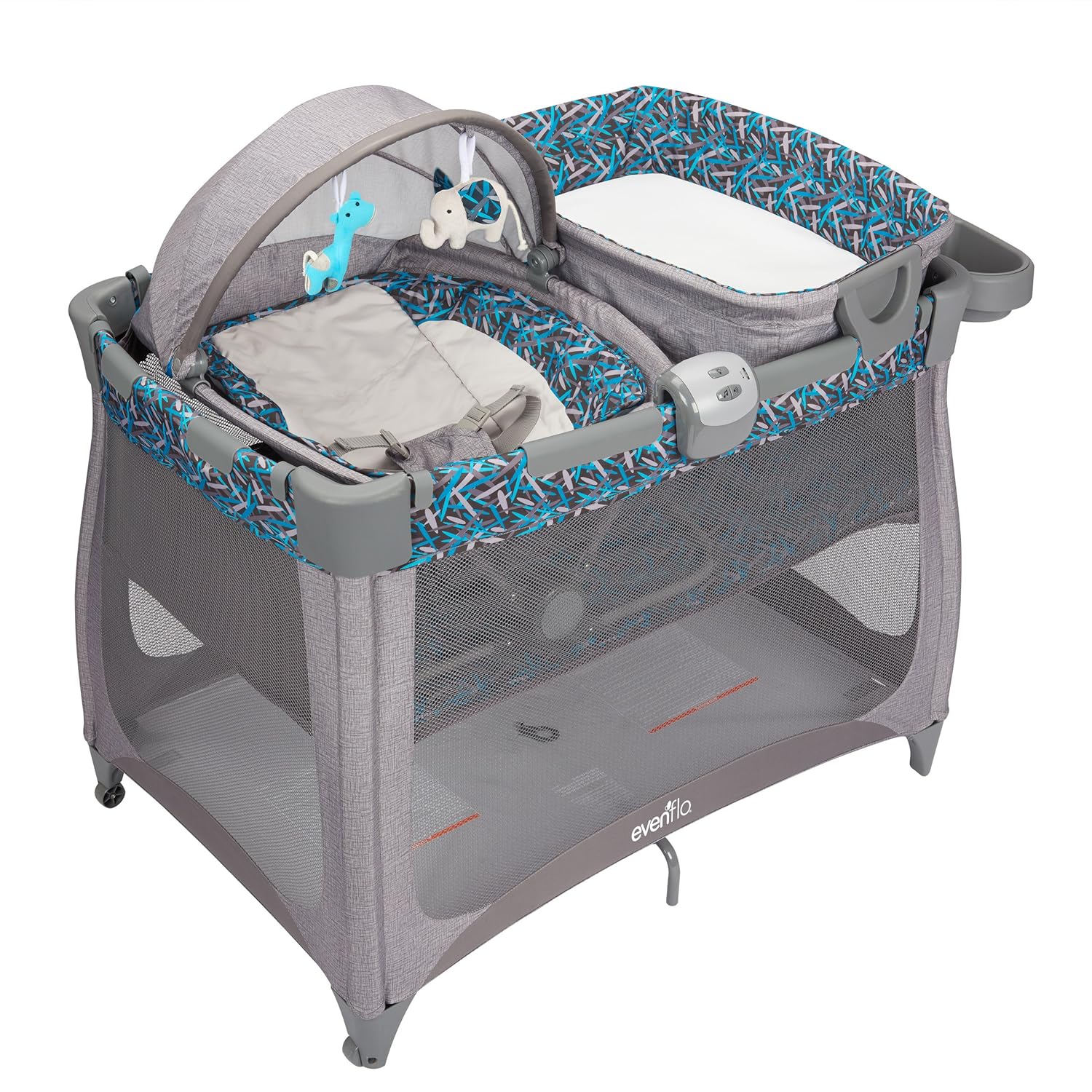 Best Play Yards With Top Pack And Play With Bassine