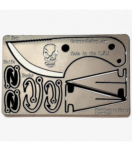 credit card fishing hooks Grim Workshop Specialty Hook : Sports & Outdoors Bloody Mary Now Available‼️‼️‼️ The Ultimate Pocket Fishing Ratio:7.2:1 (Dark Galaxy) beach fishing