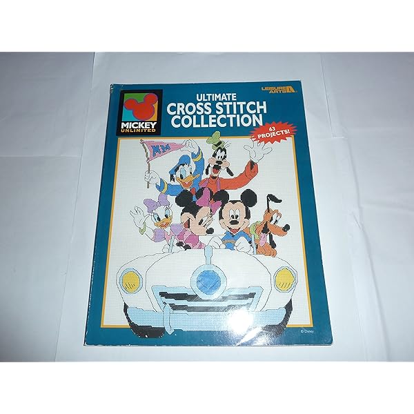 レア品】Disney＊Mickey＊UNLIMITED Mickey Unlimited: Ultimate Cross Stitch Collection: Ritchie