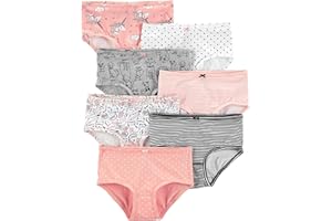 Carter's Girls' Little 7-Pack Underwear