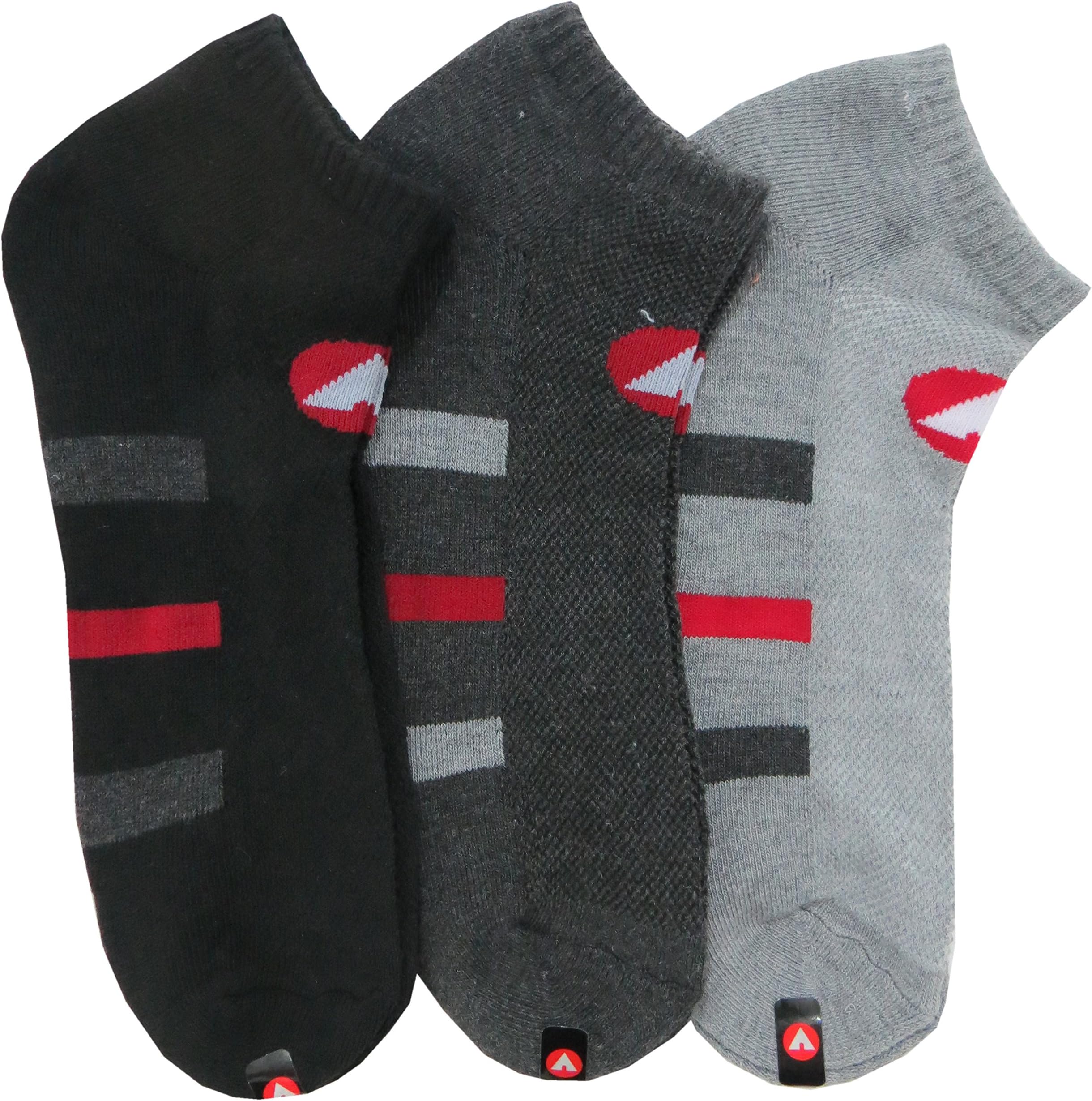 AirWalk Men's Athletic Low Cut Socks