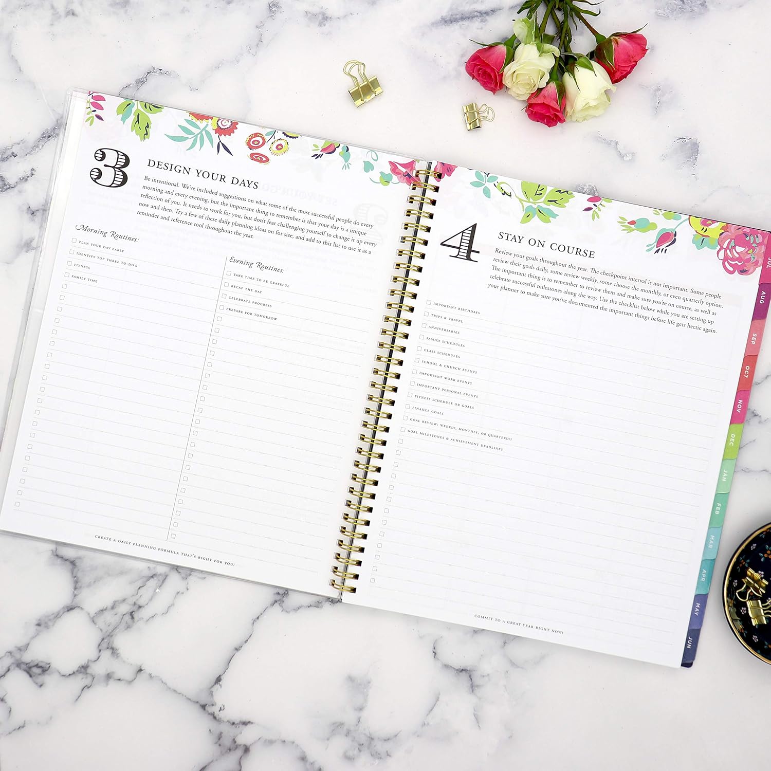 Day Designer for Blue Sky 2020-2021 Academic Year Weekly & Monthly Planner, Flexible Cover, Twin-Wire Binding, 8.5" x 11", Peyton Navy : Office Products