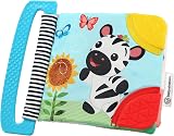 Baby Einstein Curious Explorers Teether Book Take-Along Toy Ages Newborn+
