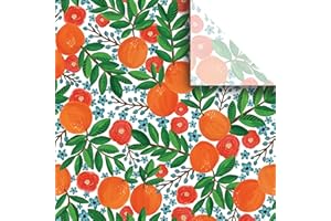 Colors of Rainbow - Orange Grove - 12 Sheets, 20 inch X 29 inch - Italian Print Tissue Paper for Decoupage Gift Basket Gift Bag Party Crafts (Orange Grove)