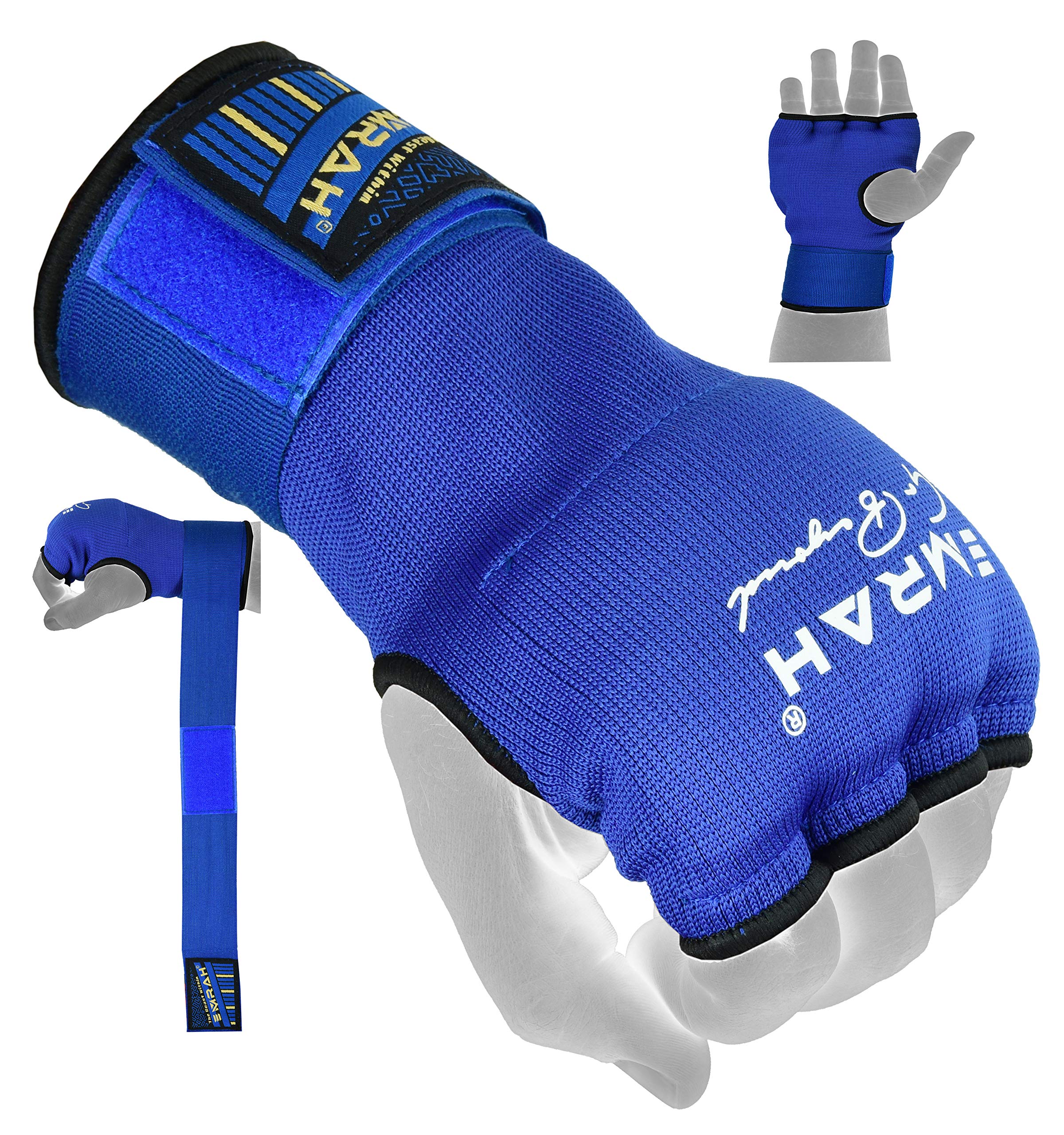 EMRAH PRO Boxing Hand Wraps Inner Gloves Pro Grip Knuckle Hand Wrist