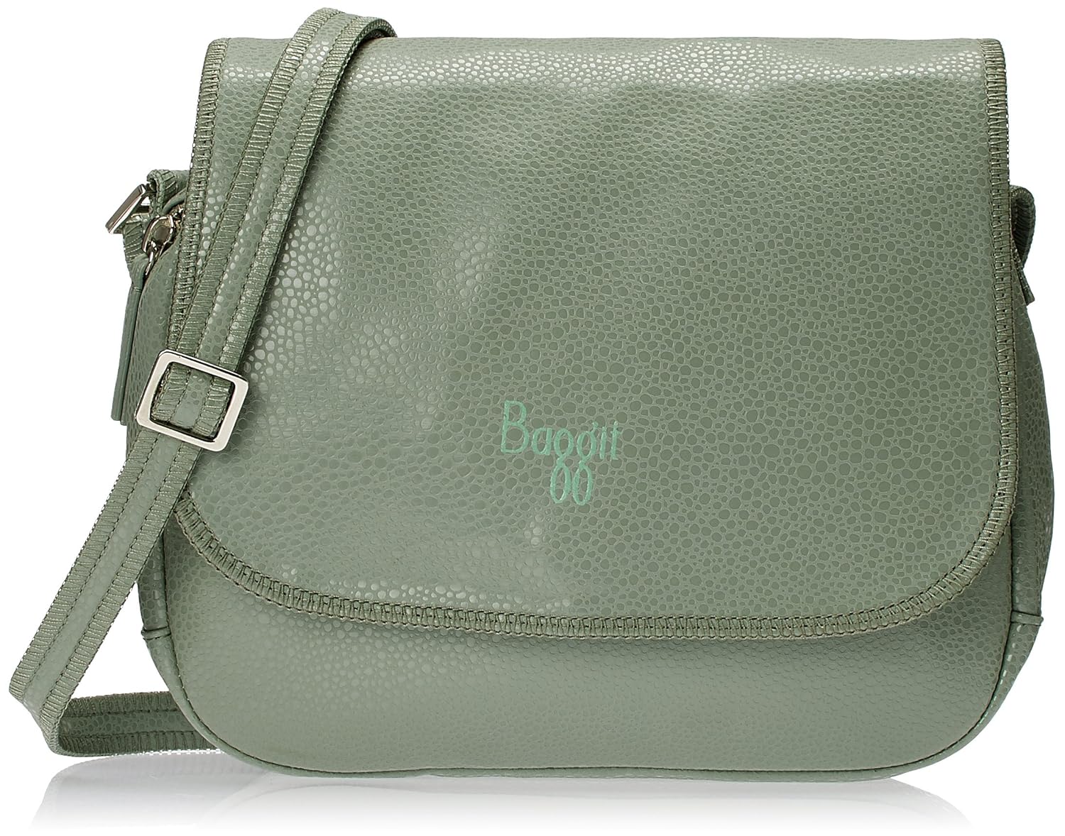 baggit green sling bag