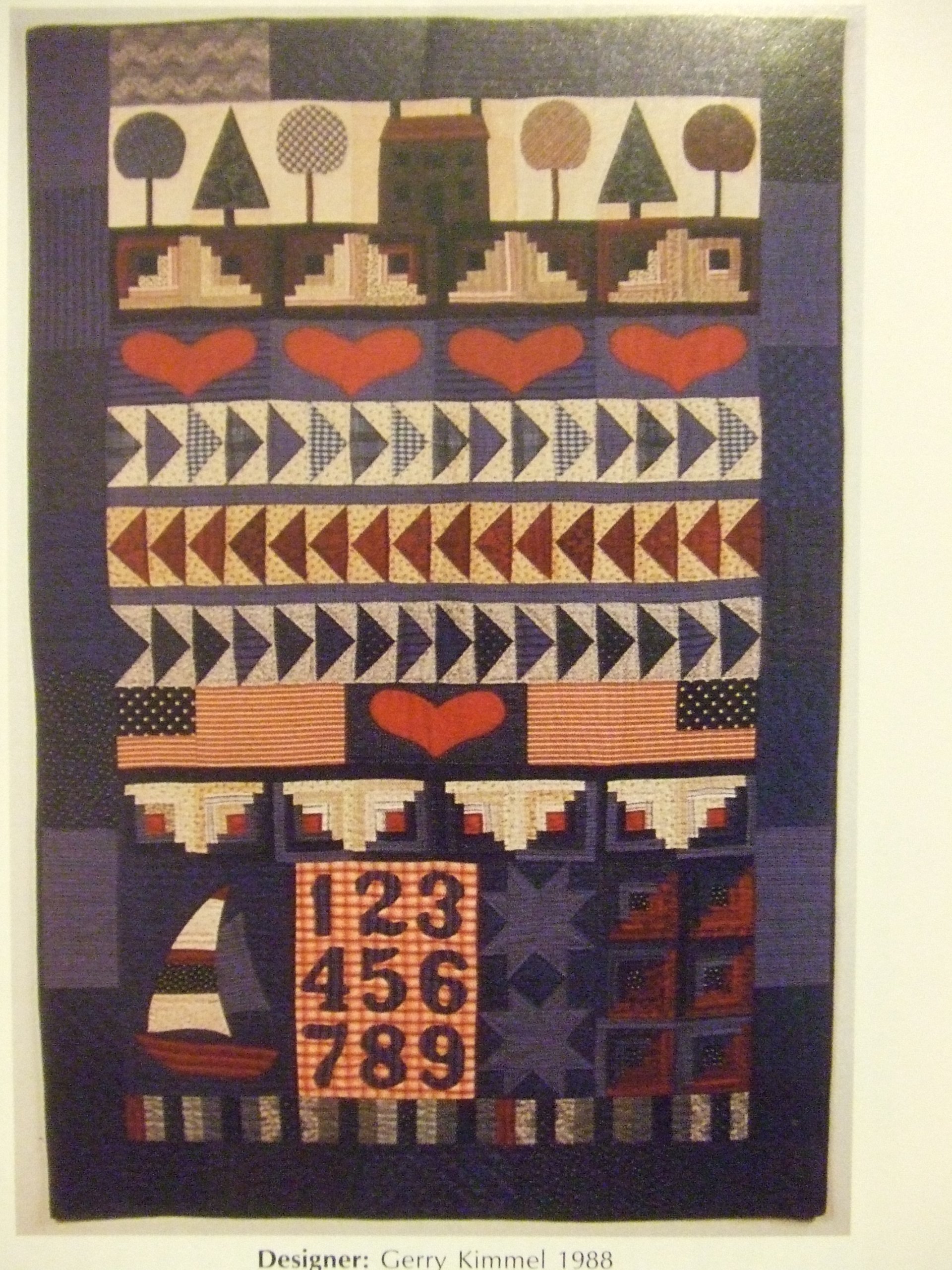 Sampler I Wall Quilt Gerry Kimmel Amazon Com Books