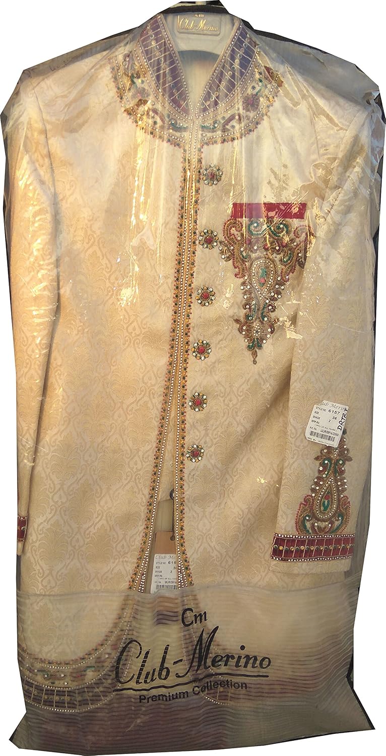 men's embroided sherwani