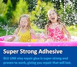 Blu Line Inflatable Spa Repair Kit Vinyl Adhesive Patch Set 2 fl oz view 5