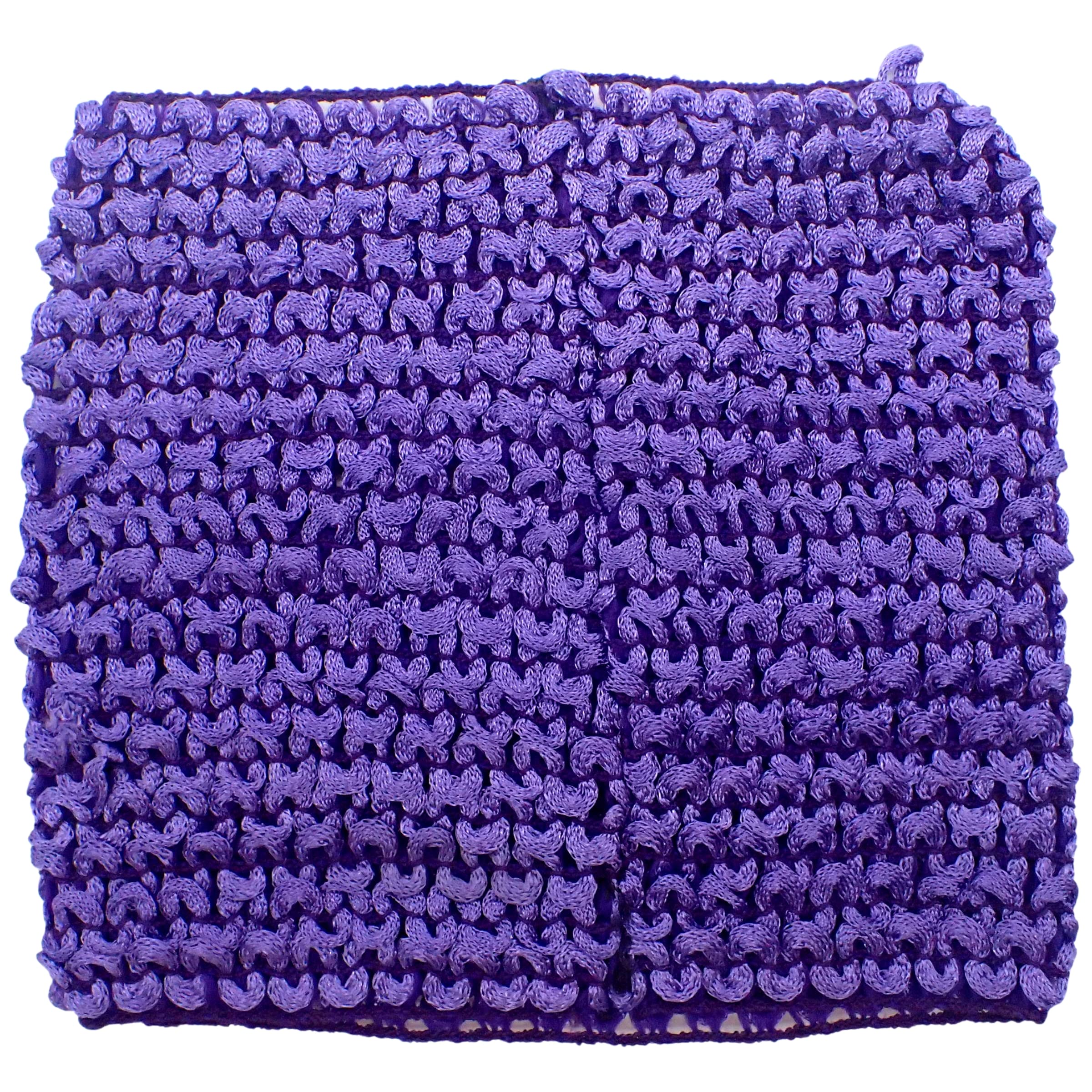 Topkids Accessories Knitted Headband for Women, Crochet Gifts, Hair Bands for Women, Elastic Hair Bands, Headbands for Women's Hair, Head Bands Adult Women (Purple) — image 1