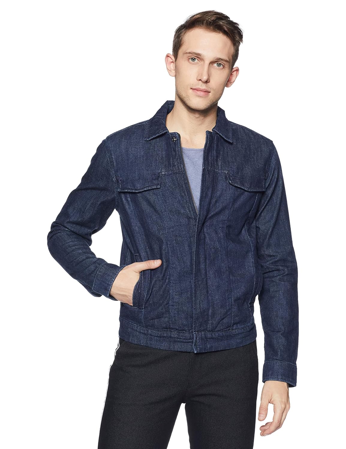 pepe jeans men's regular fit jacket