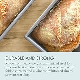 Chicago Metallic Commercial II Loaf Pan 1-Pound Heavy-Weight Aluminized Steel view 2