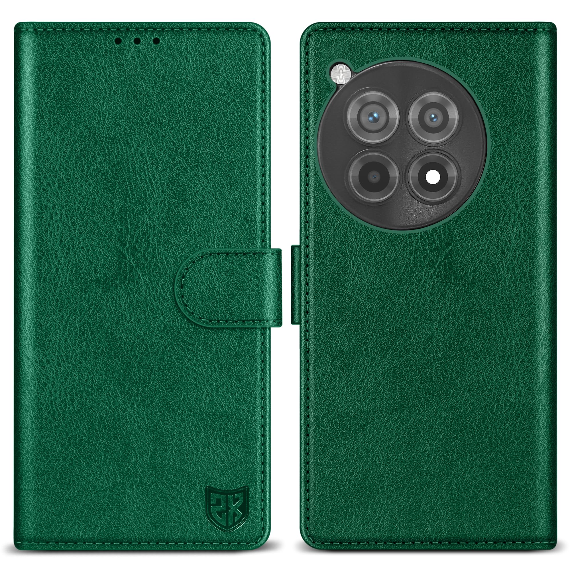 ZZXX for OnePlus 12R Wallet Case with [RFID