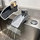 2-Pack Dishwasher Air Gap ​Cover Water Ramp Silicone Splash ​Guard, 4° Overflow Spout Extender for Dishwasher,Universal Acces