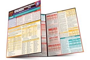 Spanish Fundamentals 3 - Verbs: A Quickstudy Laminated Reference Guide
