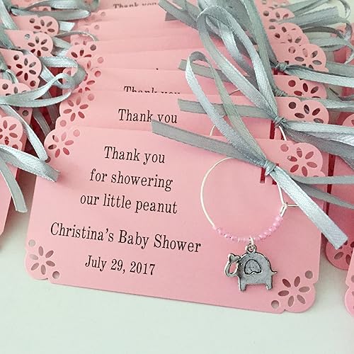 Amazon.com: 1 to 150 elephant themed wine charms for baby shower ... Amazon.com: 1 to 150 elephant themed wine charms for baby shower ...