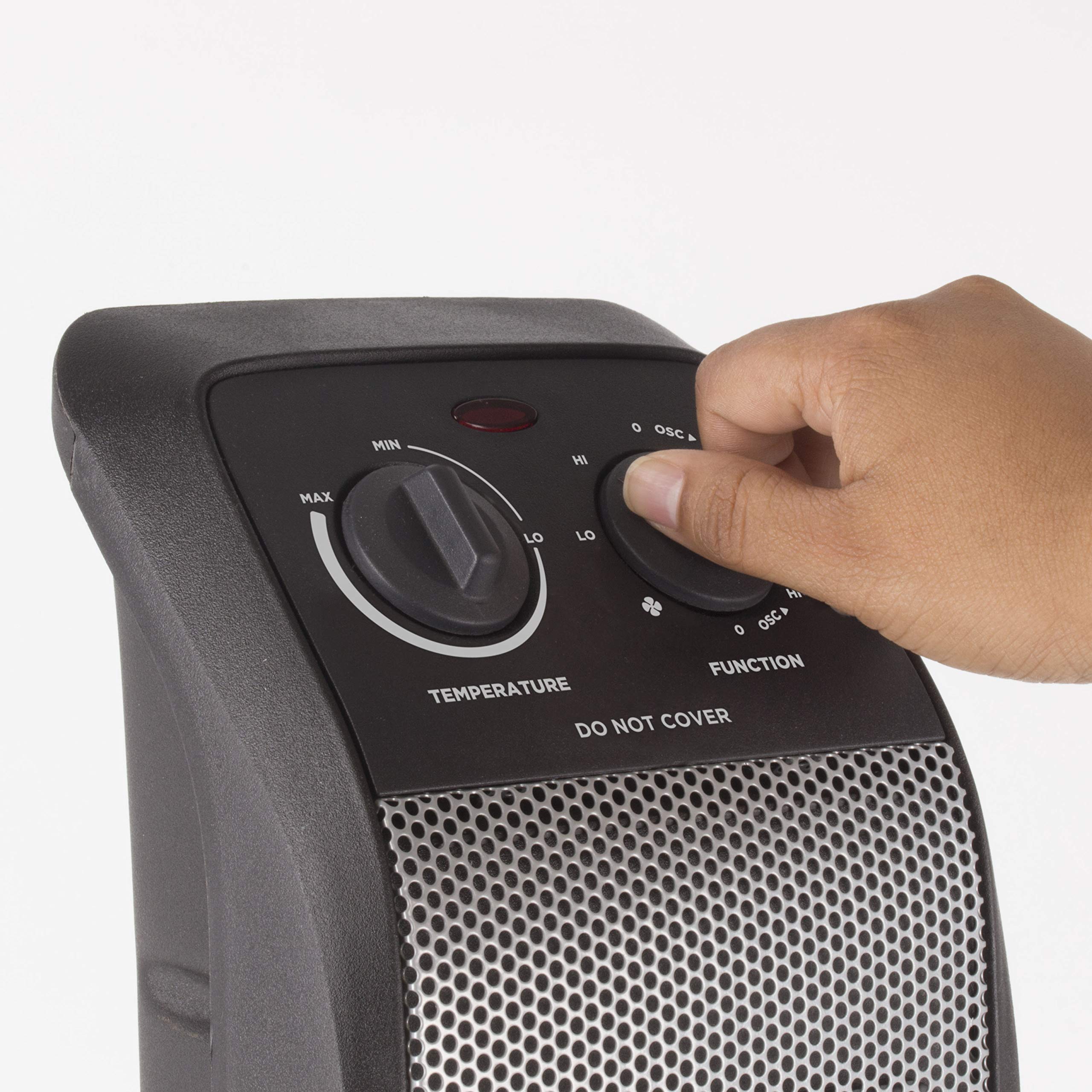 BLACK+DECKER Space Heater With Adjustable Thermostat, Ceramic Tower