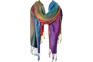 Goood Times Fashion Women's Silk Scarf Luxury Satin Shawl Wraps