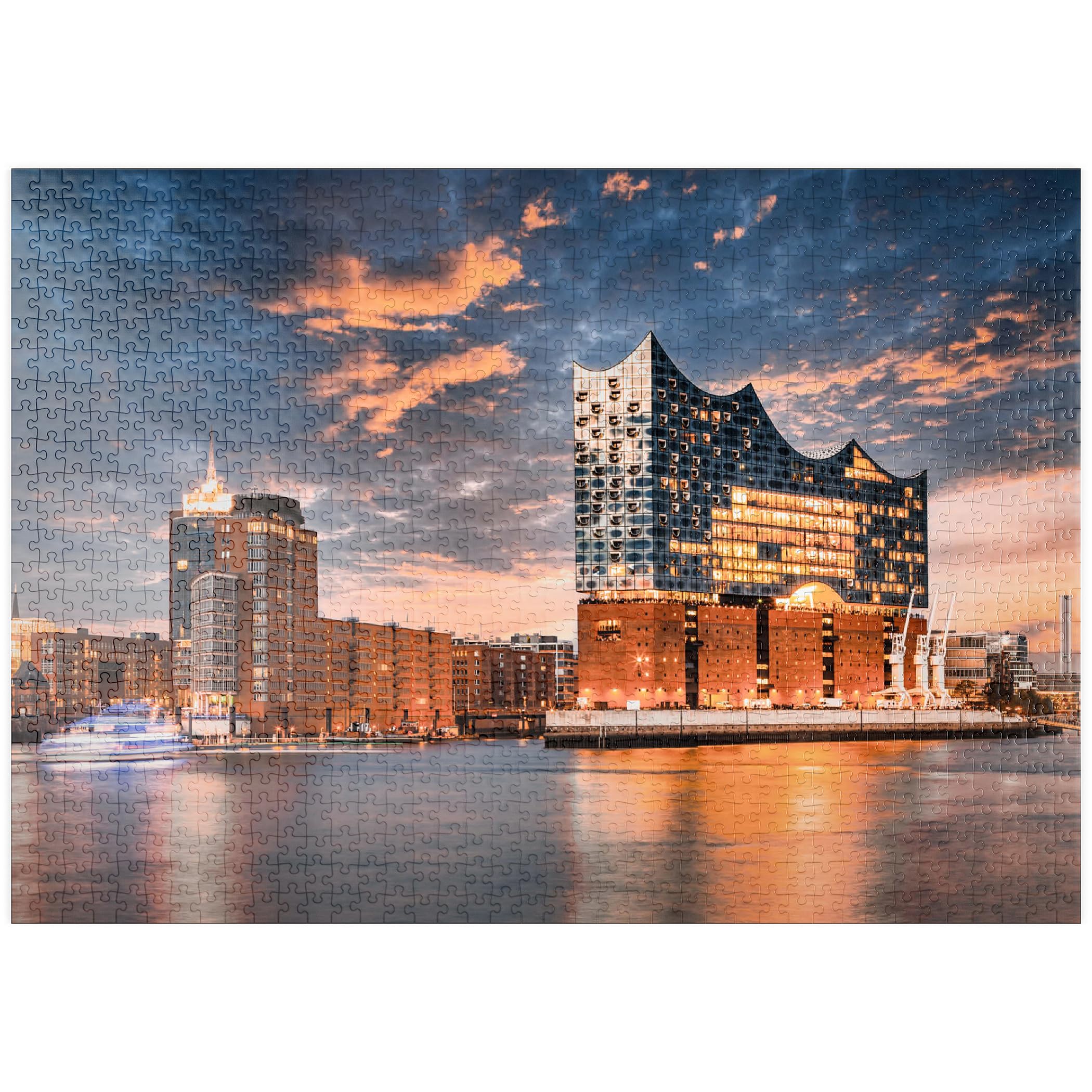 The Elbe Philharmonic Hall In Hamburg - Premium 1000 pieces Puzzle - MyPuzzle special collection from Puzzle Galaxy