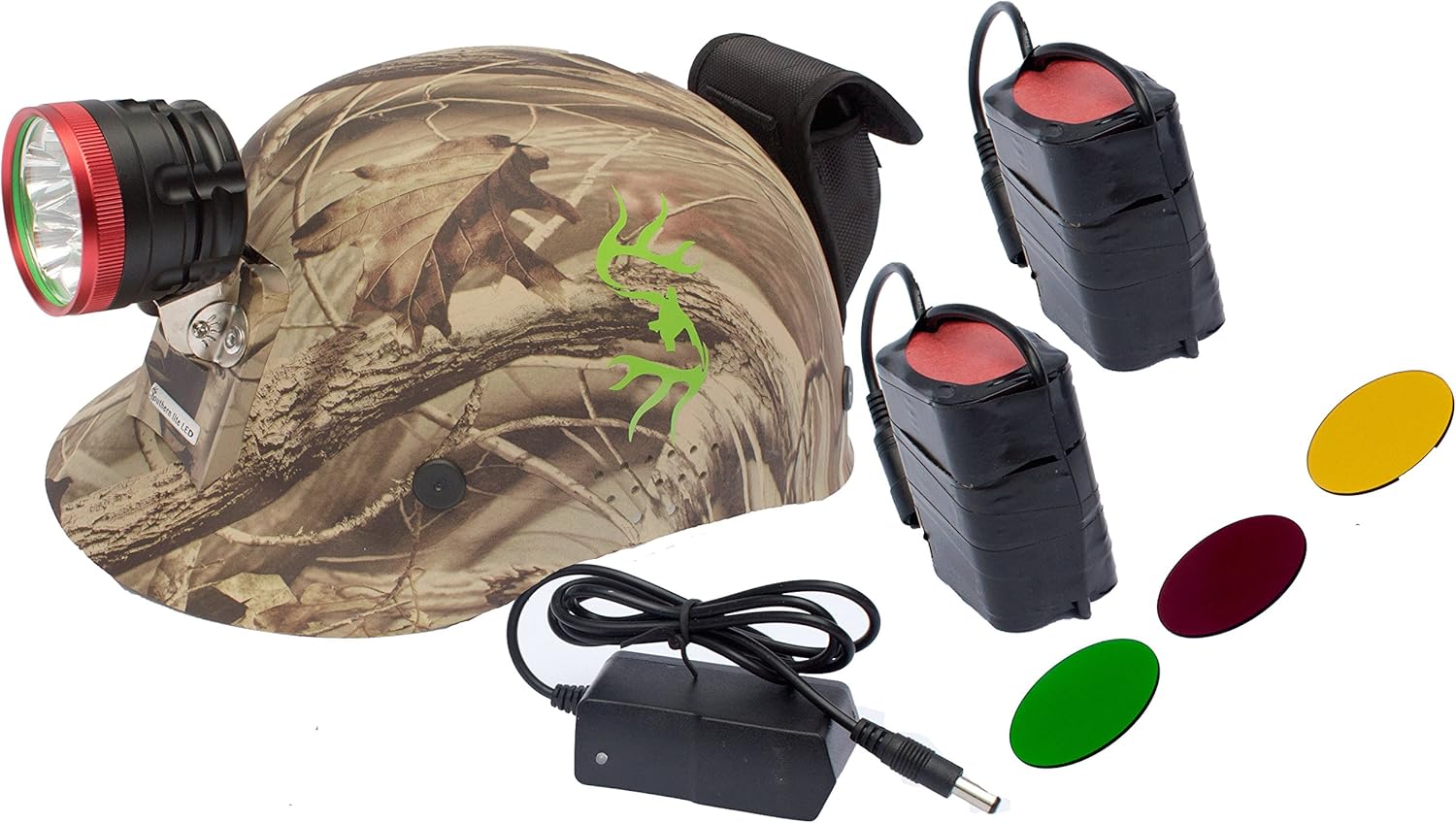 Coon Hunting LED Camo Bump Cap NEW Clothing