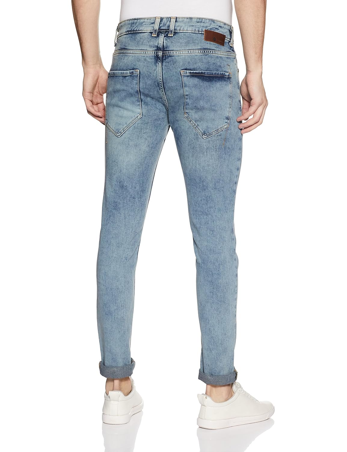 symbol amazon brand men's skinny fit jeans