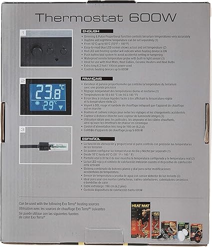 exo terra 600 watt thermostat