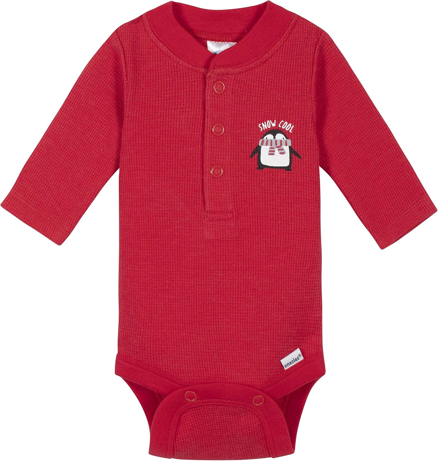 baby girl thermal onesie