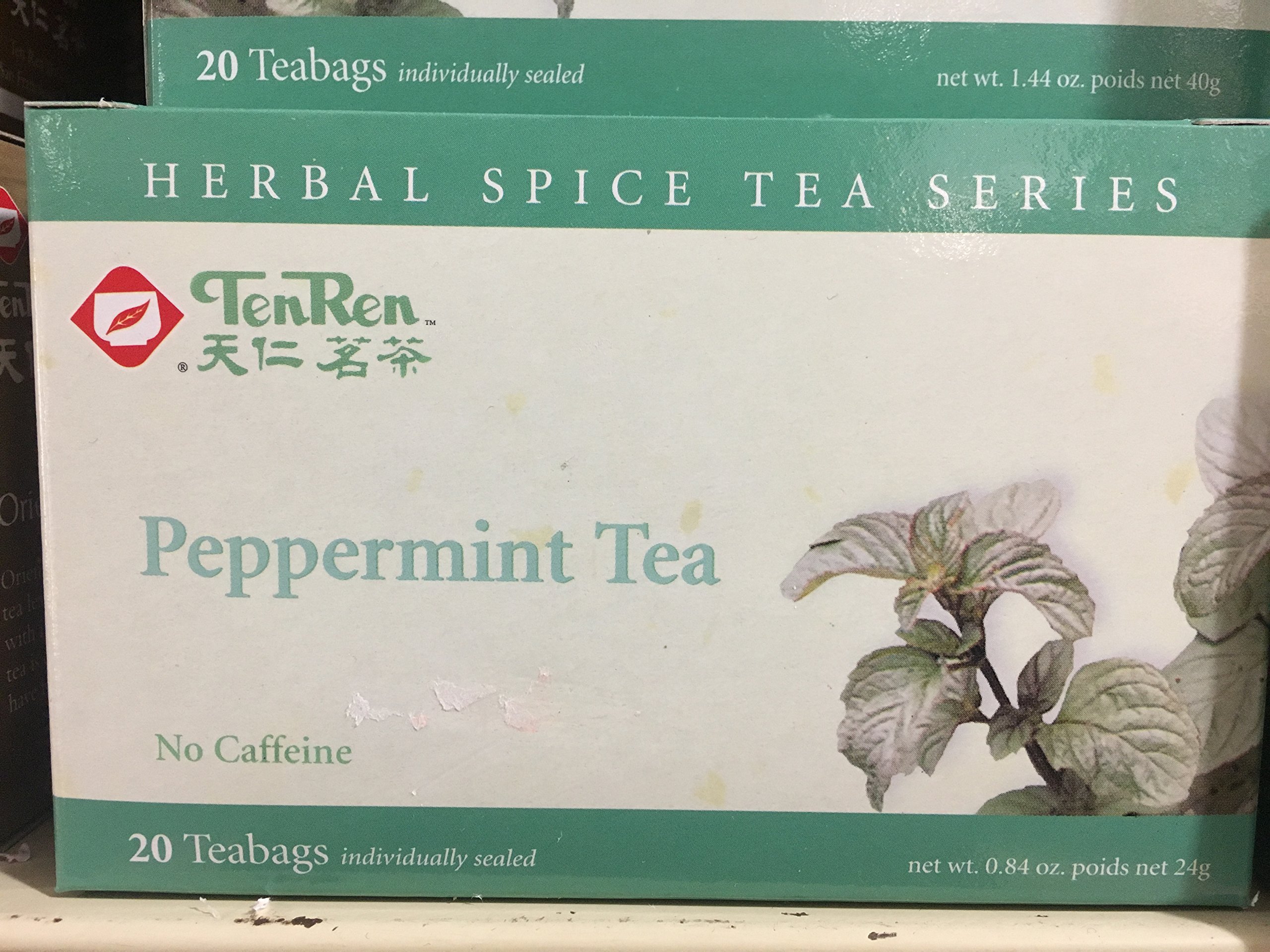 Ten Ren, Peppermint Tea (20 Tea Bags), 0.84 oz