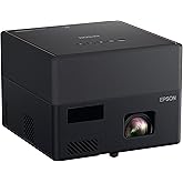 Epson EpiqVision Mini EF12 Smart Streaming Laser Projector, HDR, Android TV, Portable, sound by Yamaha, 3LCD, 1080p, 1000 lum