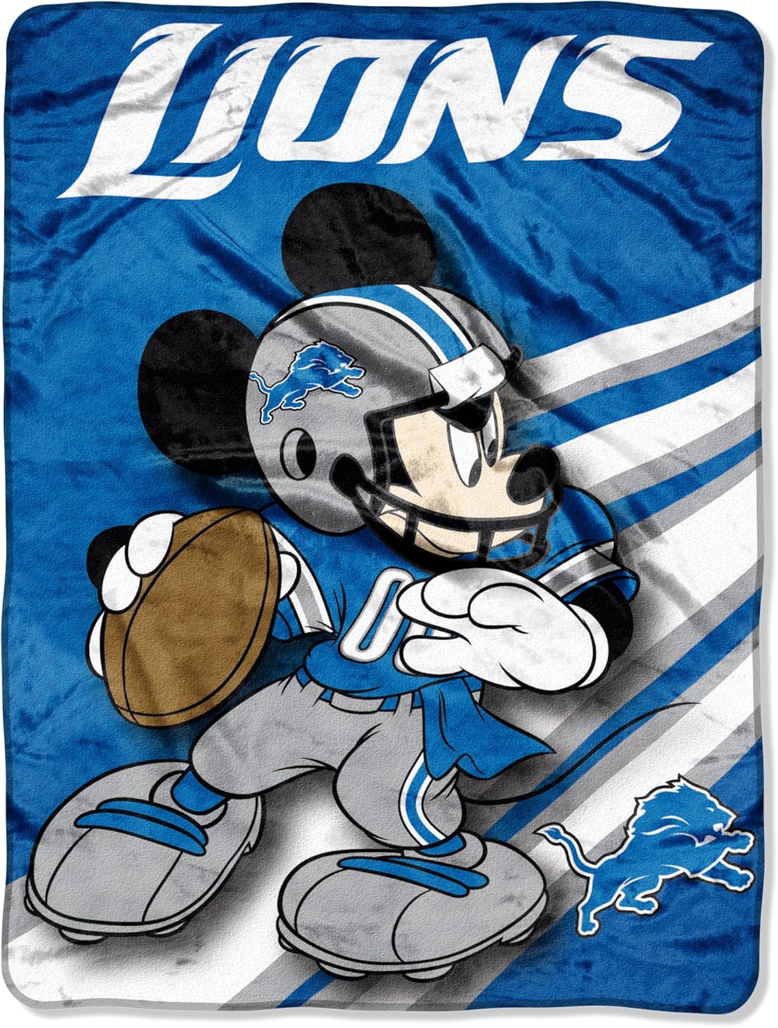 Amazon.com : NFL Detroit Lions Mickey Mouse Ultra Plush ...