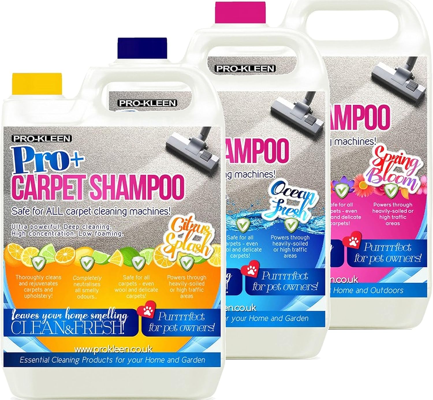 ProKleen Pro+ Carpet and Upholstery Cleaning Solution 4 in 1