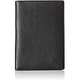Amazon Basics Leather RFID Blocking Passport Holder Wallet - 6 x 4 Inches, Black