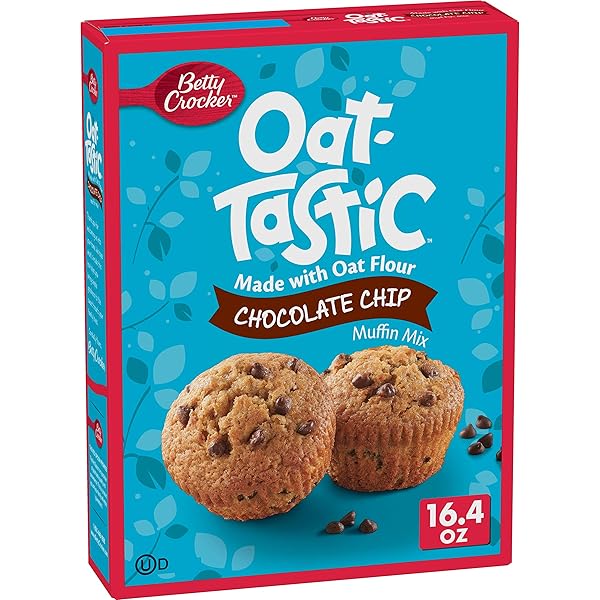 BETTY CROCKER OAT-TASTIC CHOCOLATE CHIP MUFFIN MIX, 16.4 OZ