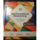 Mathematical Reasoning for Elementary Teachers (7th Edition)