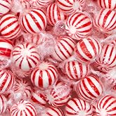 Jumbo Mint Balls, Peppermint Hard Candy Individually Wrapped, 2 Lb Bag | Old Fashioned Candy with Bold Flavor, Oversized Peppermint Mints