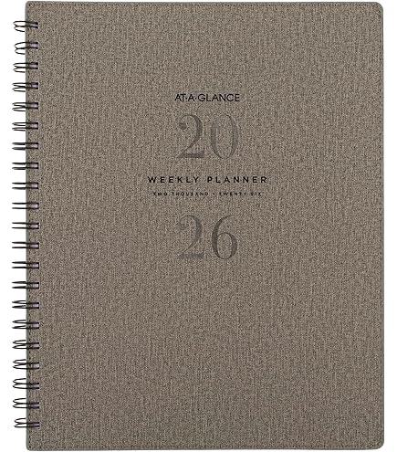 AT-A-GLANCE Executive 2025 Appointment Book Planner, Weekly & Monthly, 8-1/4" X 11", Large, Zipper, Black - View #6