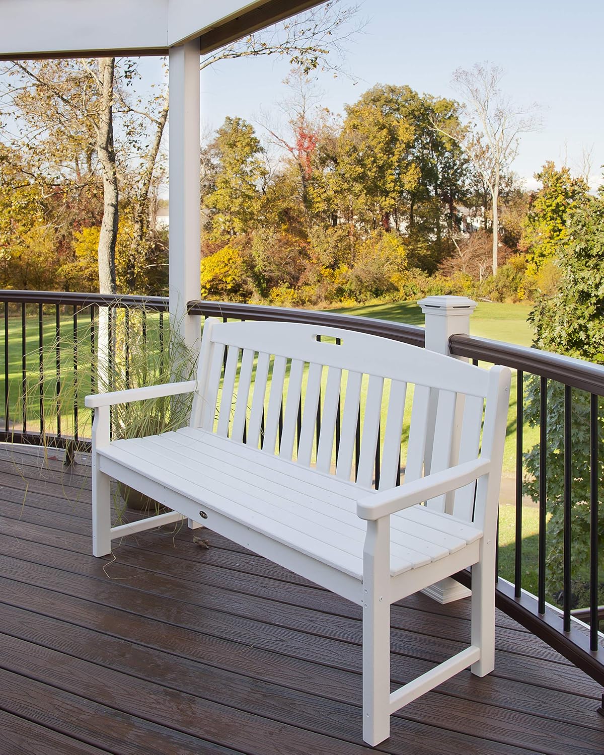 outdoor trex furniture on Trex Outdoor Furniture Yacht Club 60 Bench Benches Patio Lawn Garden