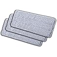 CleanZoom Microfiber Mop Heads Replacements, Reusable Mop Pads (3)