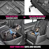AHUKU Dog Car Seat with Seat Belt and Anti-Collapse Padded Sides view 3