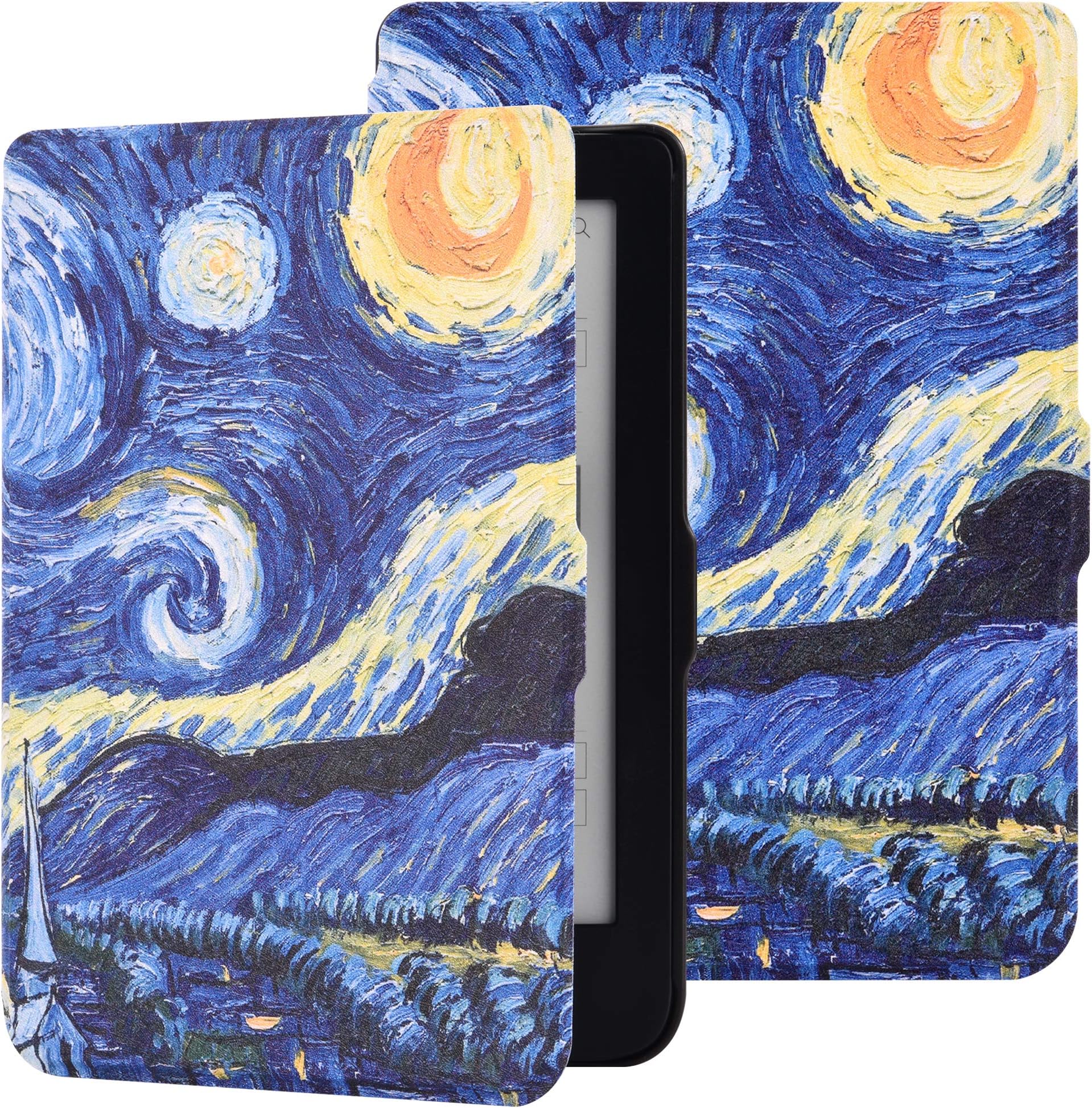 YuanZhu Kobo Ereader Clara HD Smart Book Cover,Flip Folio Case Compatiable With Kobo Ereader Clara HD 6 Inch 2018