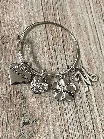 flower girl bracelet amazon
