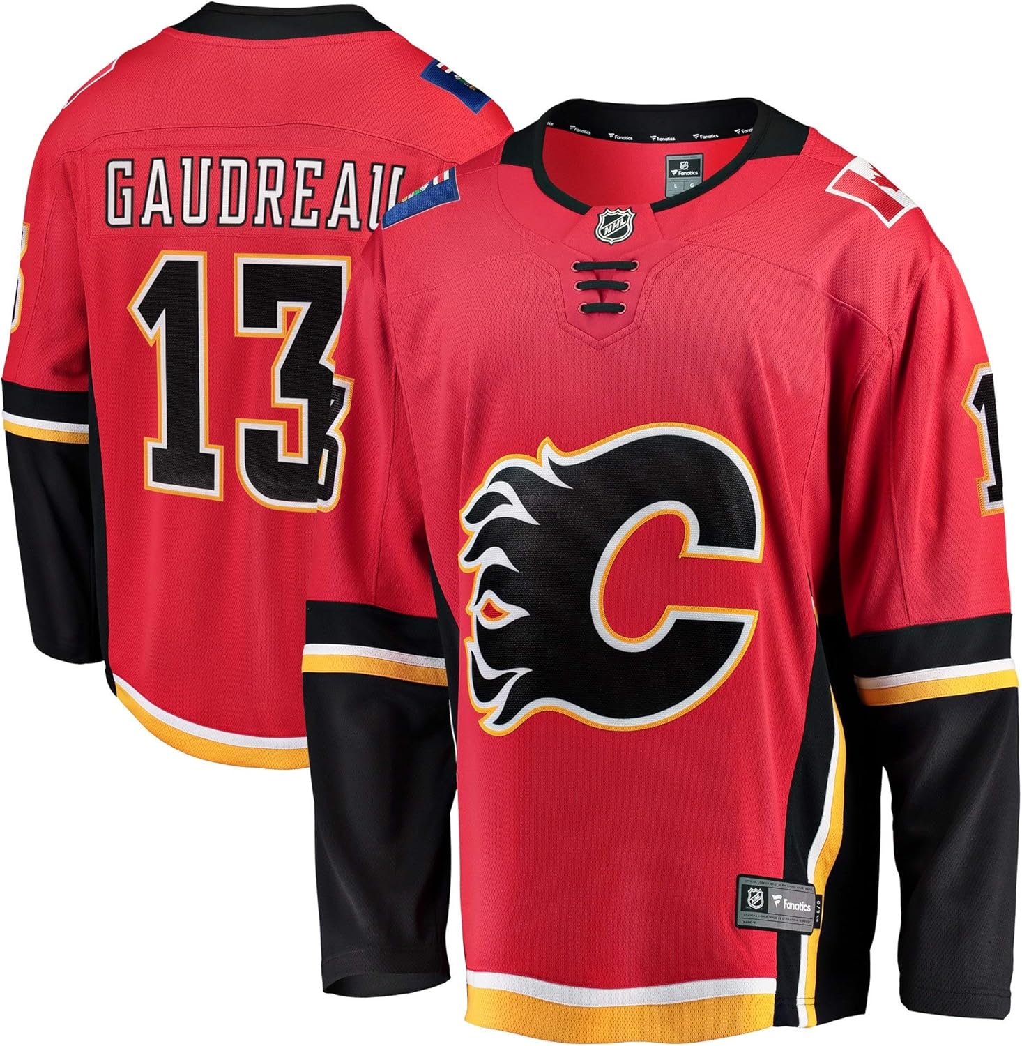 calgary flames home jersey