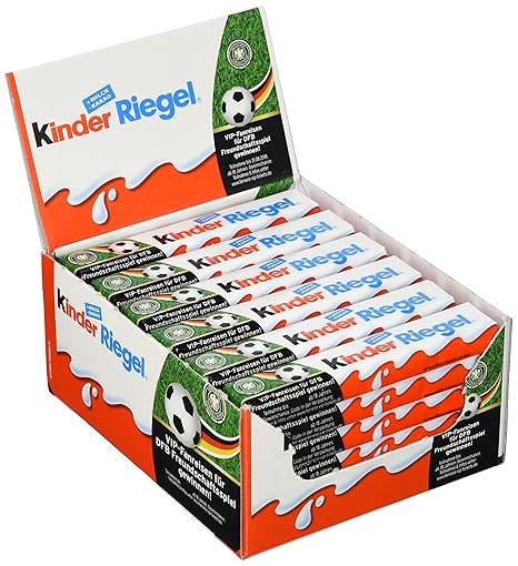 kinder Riegel Einzelriegel, 36er Pack (36 x 1 Riegel)