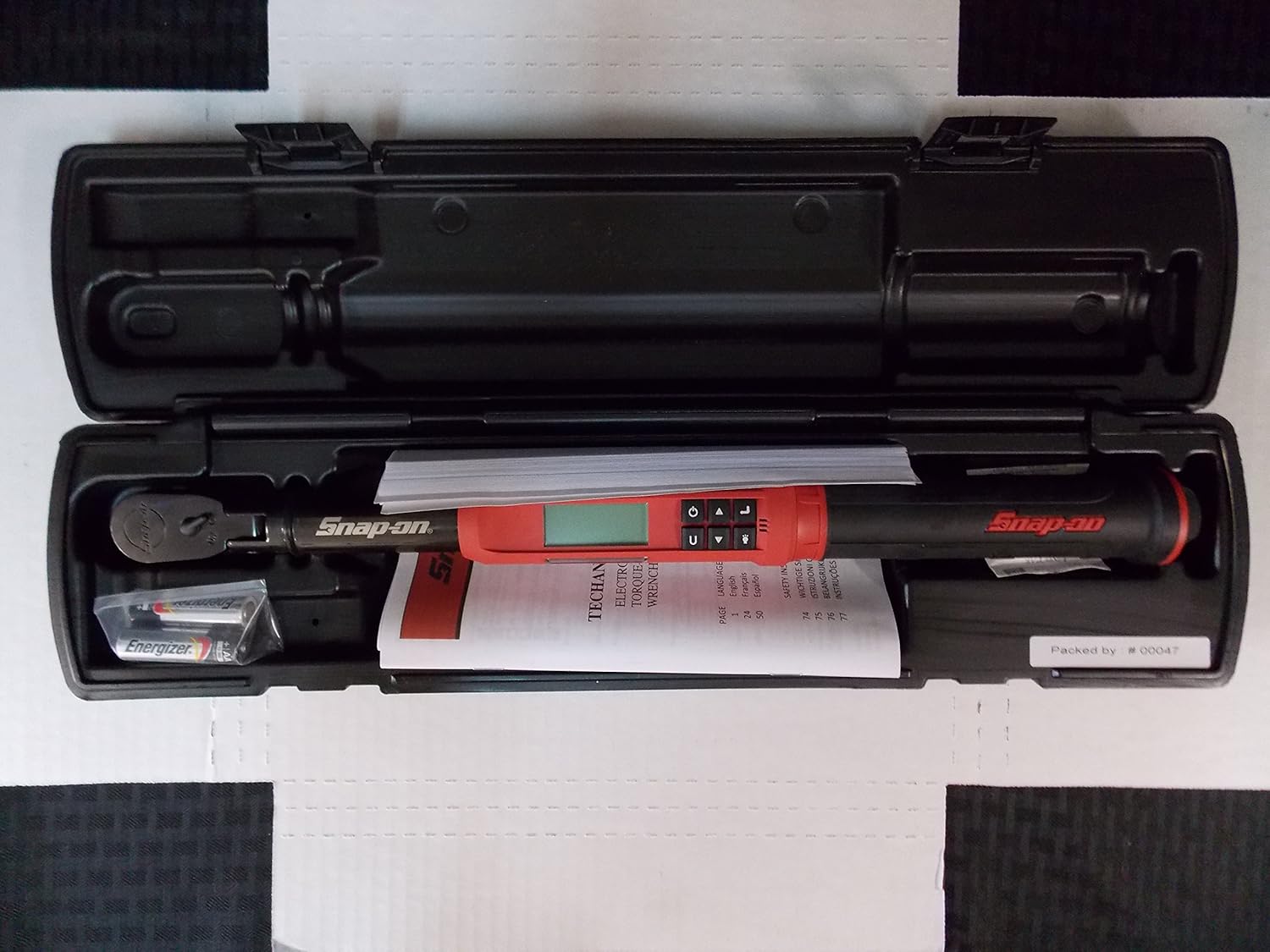 SNAPON TECH ANGLE FLEX TORQUE WRENCH 3/8" DRIVE, Part ATECH2F100VR Amazon.ca Tools & Home